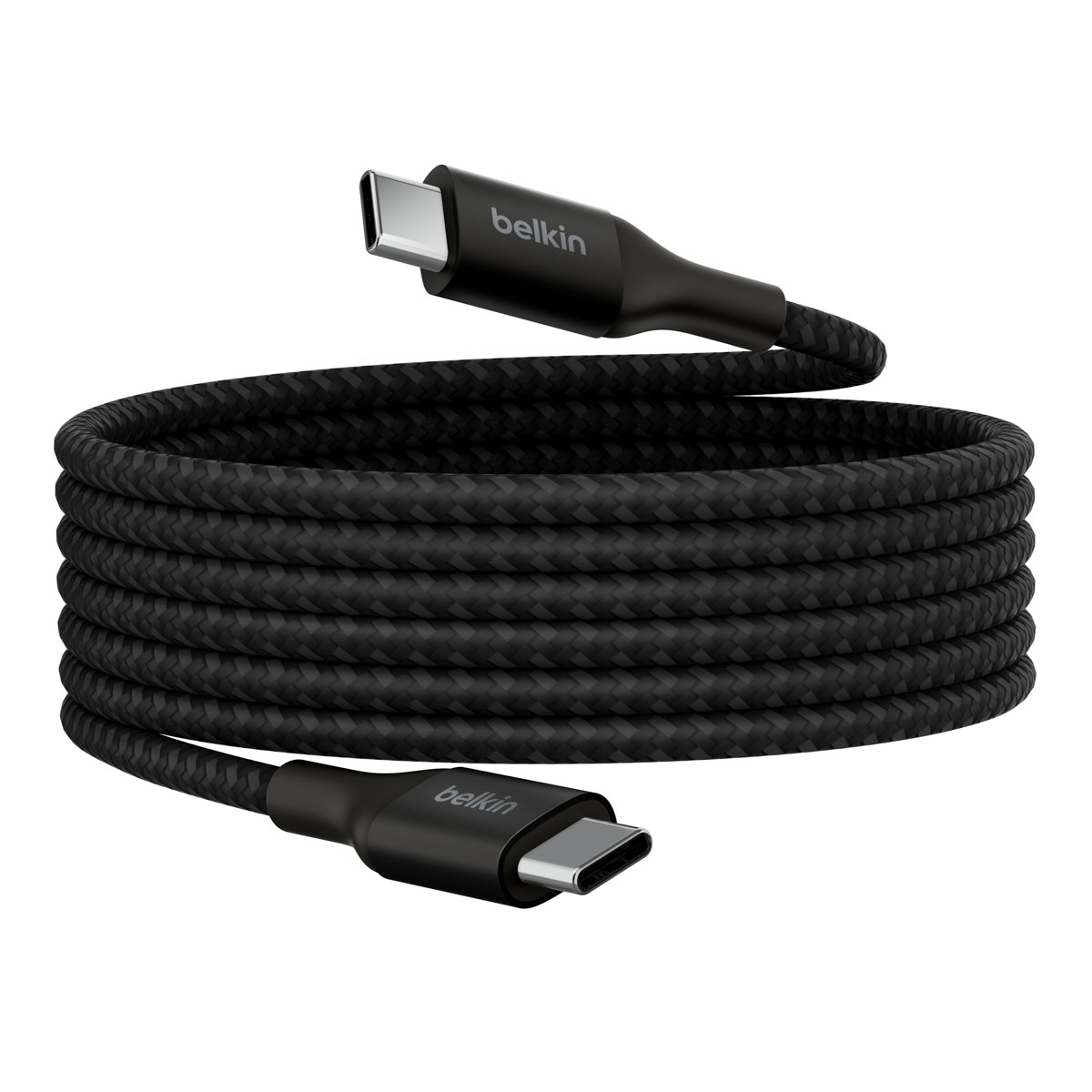 Belkin BOOSTCHARGE USB-C to USB-C 240W Cable 2.0m Braided Black