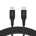 Belkin BOOSTCHARGE USB-C to USB-C 240W Cable 2.0m Braided Black