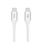 Belkin BOOSTCHARGE USB-C to USB-C 240W Cable 2.0m Braided White