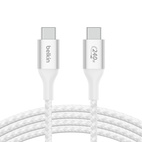 Belkin BOOSTCHARGE USB-C to USB-C 240W Cable 2.0m Braided White