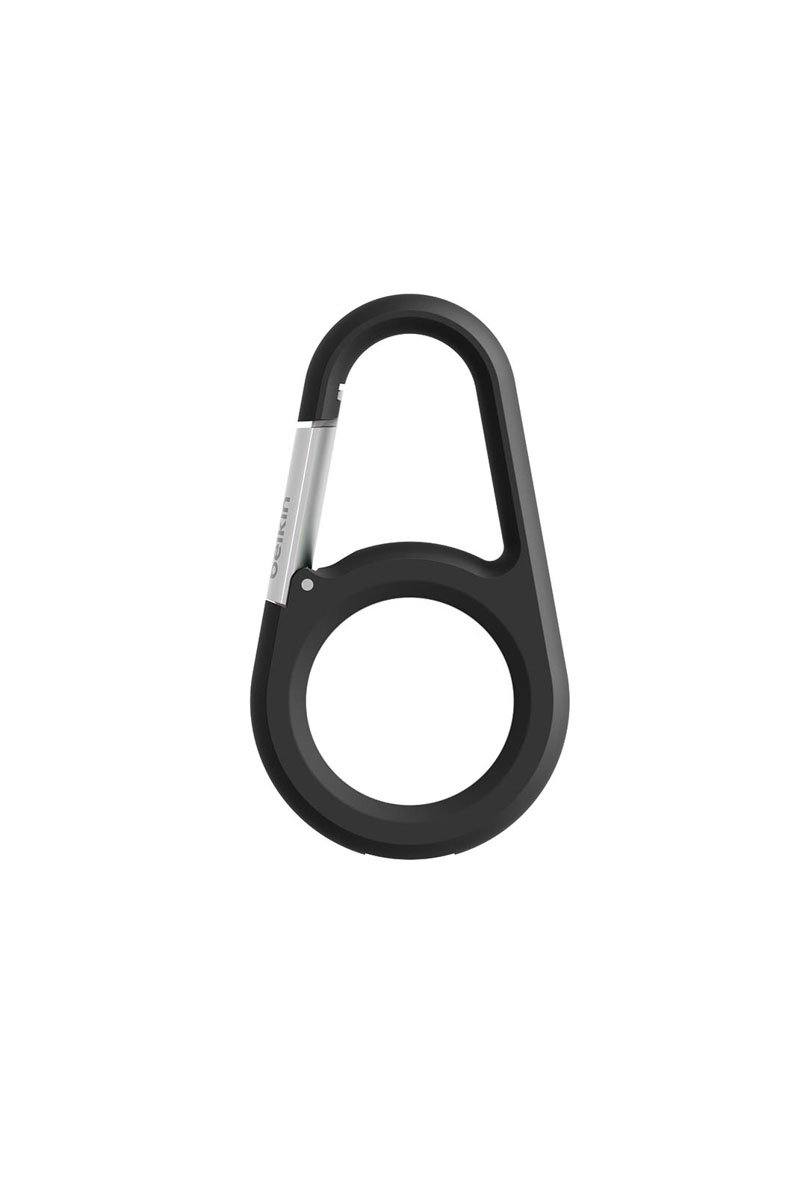 BELKIN Secure Holder with Carabiner for AirTag - Black