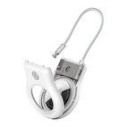 BELKIN Secure Holder with Wire Cable for AirTag - White