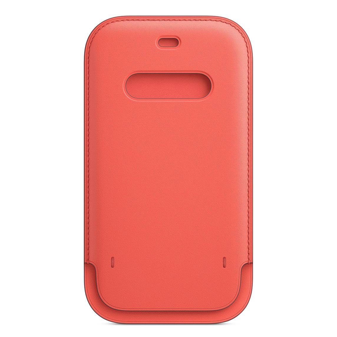Apple iPhone 12 mini Leather Sleeve w/MagSafe Pink Citrus