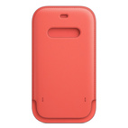 Apple iPhone 12 mini Leather Sleeve w/MagSafe Pink Citrus