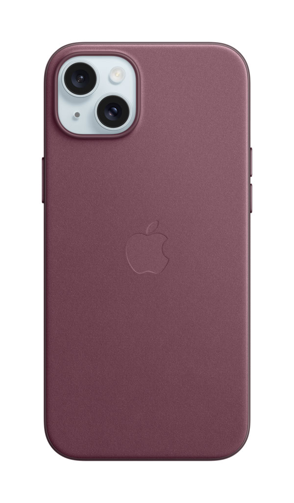 Apple iPhone 15 Plus FineWoven Case w/MagSafe - Mulberry