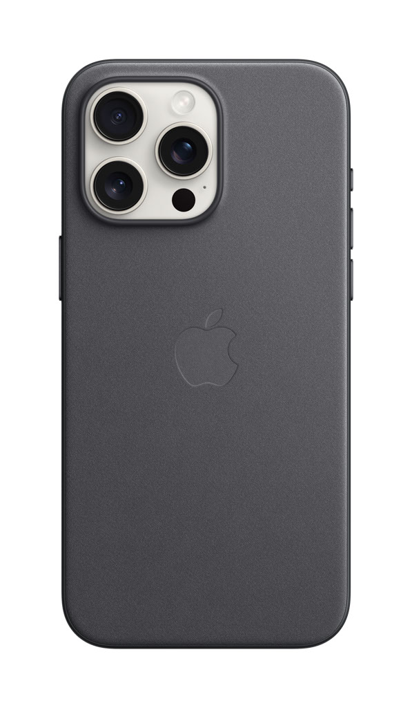 Apple iPhone 15 Pro Max FineWoven Case w/MagSafe - Black