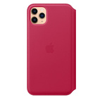 Apple iPhone 11 Pro Max Leather Folio Raspberry
